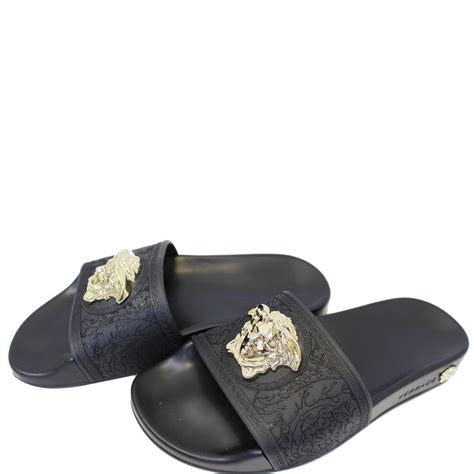 versace slides womens sale|Versace baroque medusa slide.